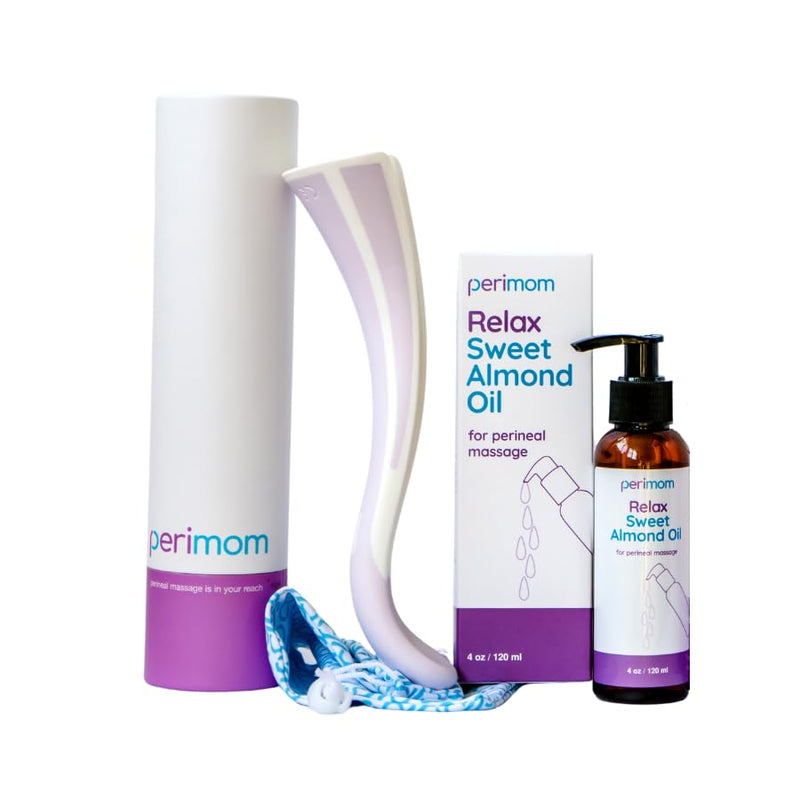 [Australia] - Perimom perineal massage set (Perimom perineal massage device and perineal massage oil) 