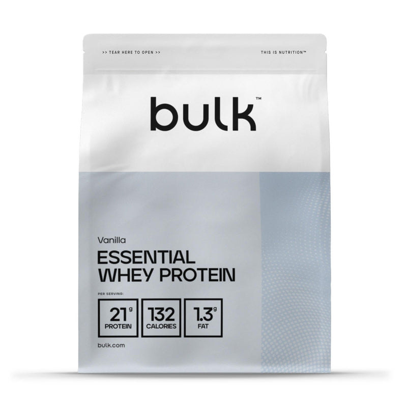 [Australia] - Bulk Essential Whey Protein, Protein Powder, Protein Powder, Vanilla, 1 kg, 28 Servings, Packaging May Vary 28 Servings (Pack of 1) 