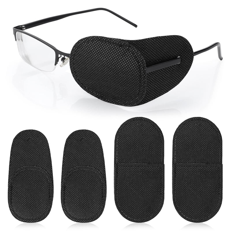 [Australia] - Pack of 12 eye patches, medical eye patches for glasses, lazy eye patches, eye patches, lazy eye patches, treat left right eyes, amblyopia, strabismus eye patches for adults/children 
