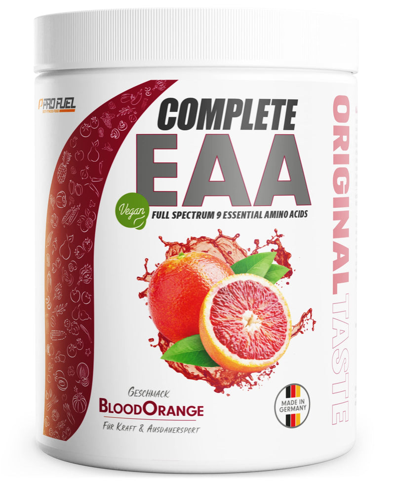 [Australia] - EAA powder 500g BLOOD ORANGE - 12,500mg essential amino acids - incredibly tasty & refreshing - COMPLETE EAA with all 9 EAAs including histidine - EAA vegan amino acid powder - Amino Workout Drink 500 g (pack of 1) 