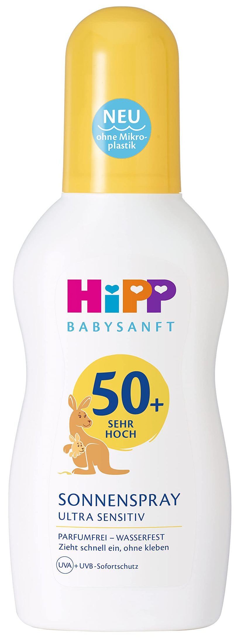 [Australia] - HiPP Babysanft Sun Sun Spray SPF50+, pack of 6 (6 x 150ml) 