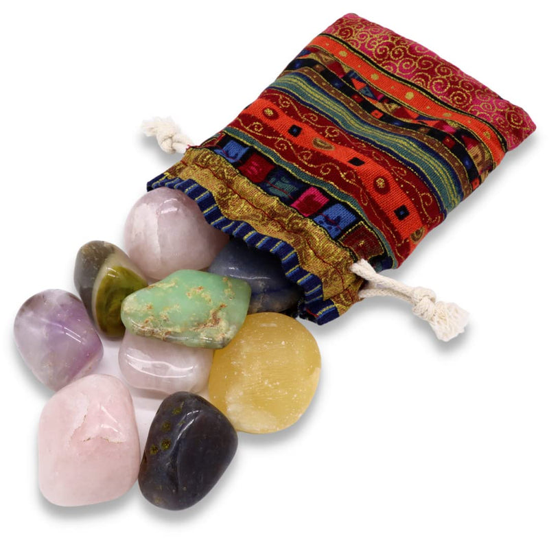 [Australia] - LAVISA tumbled stones healing stones semi-precious stone mixture | Gemstones crystals for water treatment | 100% natural stones mineral stones | Gemstone water (XL 150 grams) XL 150g 