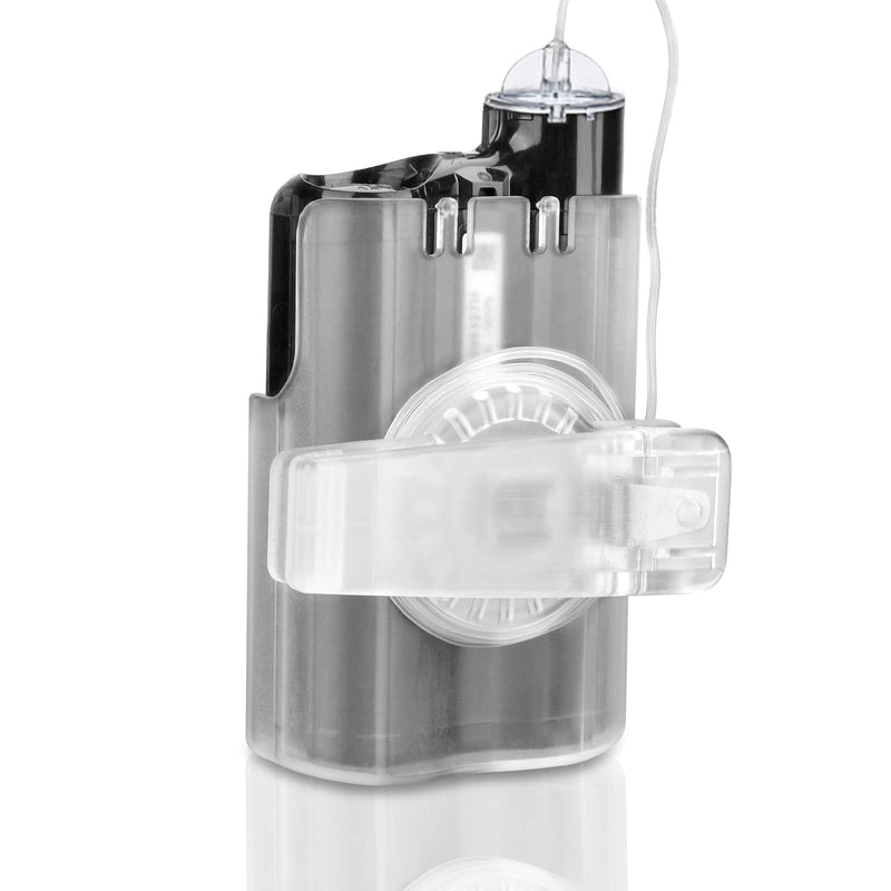 [Australia] - iGuerburn insulin pump case for Medtronic MiniMed 640G 670G 770G pumps, Medtronic pump case with 360° rotating belt clip for diabetics (Not suitable for 780G!) Clear 