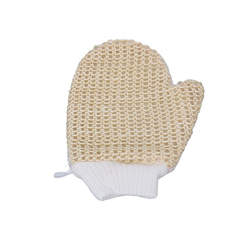 [Australia] - Sisal Bath Glove Body Exfoliating Glove Portable Soft Exfoliating Bath Glove for Daily Travel Use 