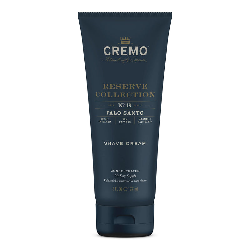 [Australia] - CREMO - Reserve Collection Palo Santo Shaving Foam For Men | Combats irritation | 177ml 