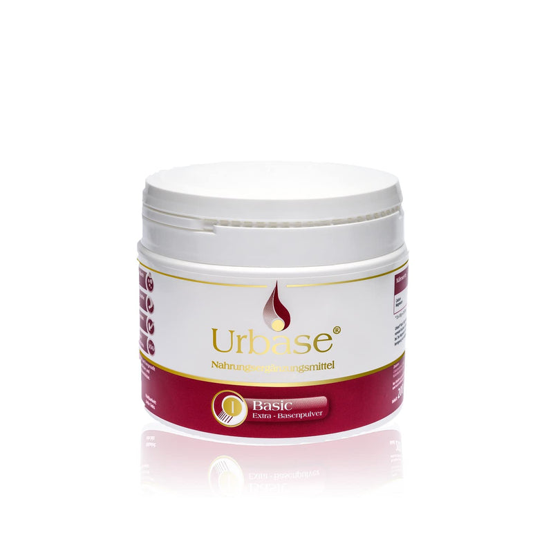 [Australia] - Laetitia Original Urbase I Basic Extra base mineral powder: dietary supplement with magnesium, calcium, zinc, silica - base fasting neutralizes & balances acids | vegan, 200g can 