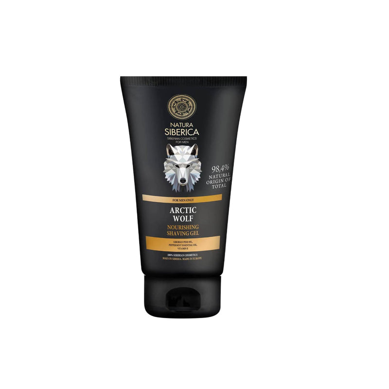 [Australia] - Natura Siberica Men's Shaving Gel Arctic Wolf 150 ml Multicolor 