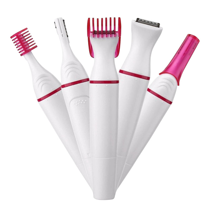 [Australia] - Electric Shaver for Women, 2 in 1 Eyebrow Razor and Painless Eyebrow Epilator for Face Eyebrow Lip Nose Legs Armpit Bikini Electric Shaver 