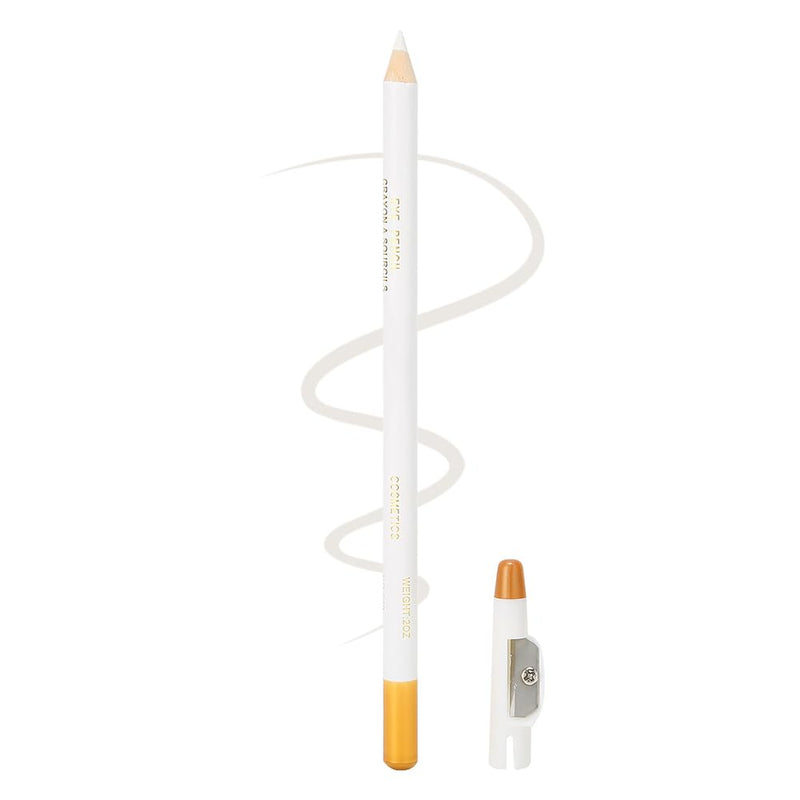 [Australia] - Jenngaoo Beard pen, hairdressing pen with integrated sharpener, beard filler pen, hairline contour pen, men's shaving care tools (white). 