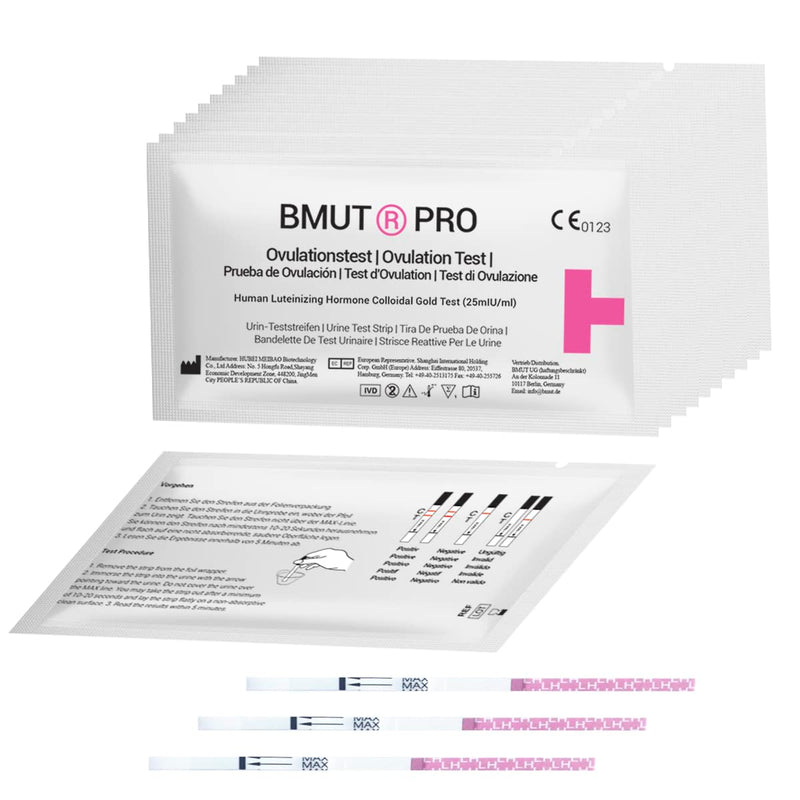 [Australia] - 50x ovulation test LH test 25miu/ml - optimal limit/sensitivity - ovulation test strips - test strips for urine 50 