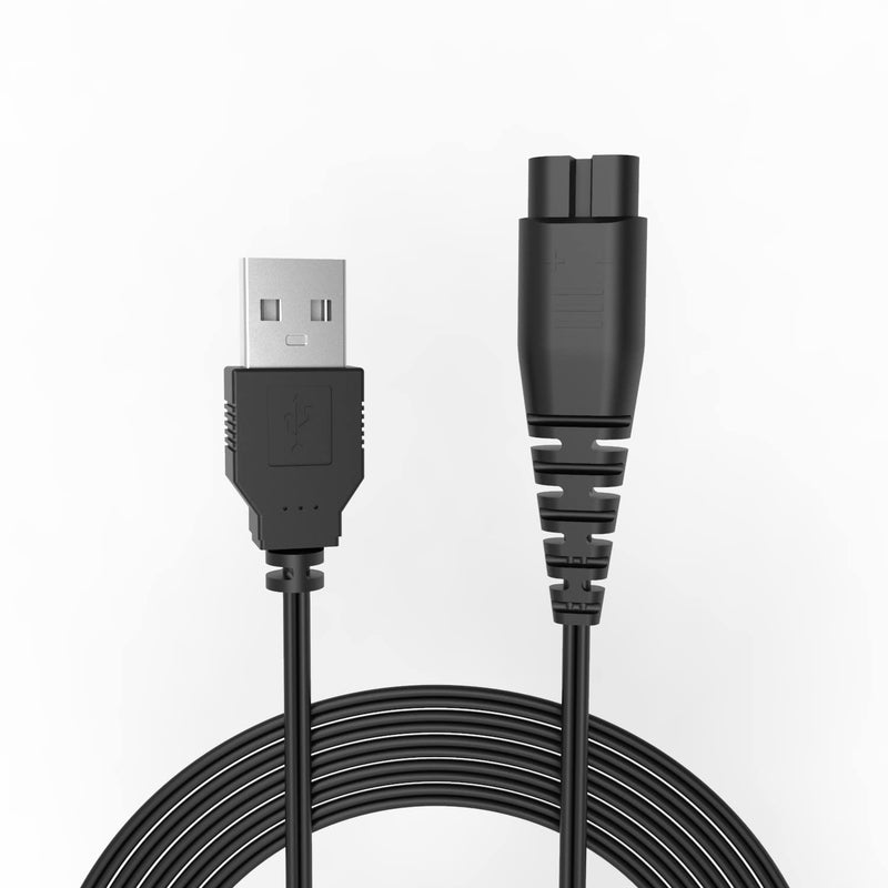[Australia] - 1.5 m USB power cable suitable for Hatteker charging cable cordless hair trimmer pro hair clippers beard trimmer RFC-696 RFC-695 RFC-690 RFC-692 RFC-588 RFC-598 razor replacement power cable 