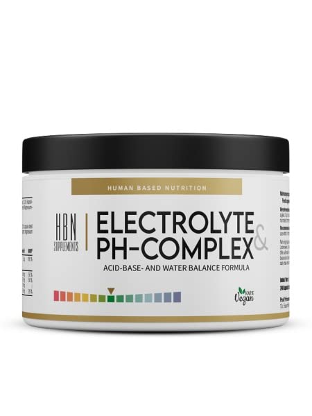 [Australia] - HBN - electrolyte & pH complex - 240 capsules I calcium I magnesium I sodium I potassium I vitamin D3 I acid - alkaline balance I immune system I energy metabolism I vegan I gluten-free 