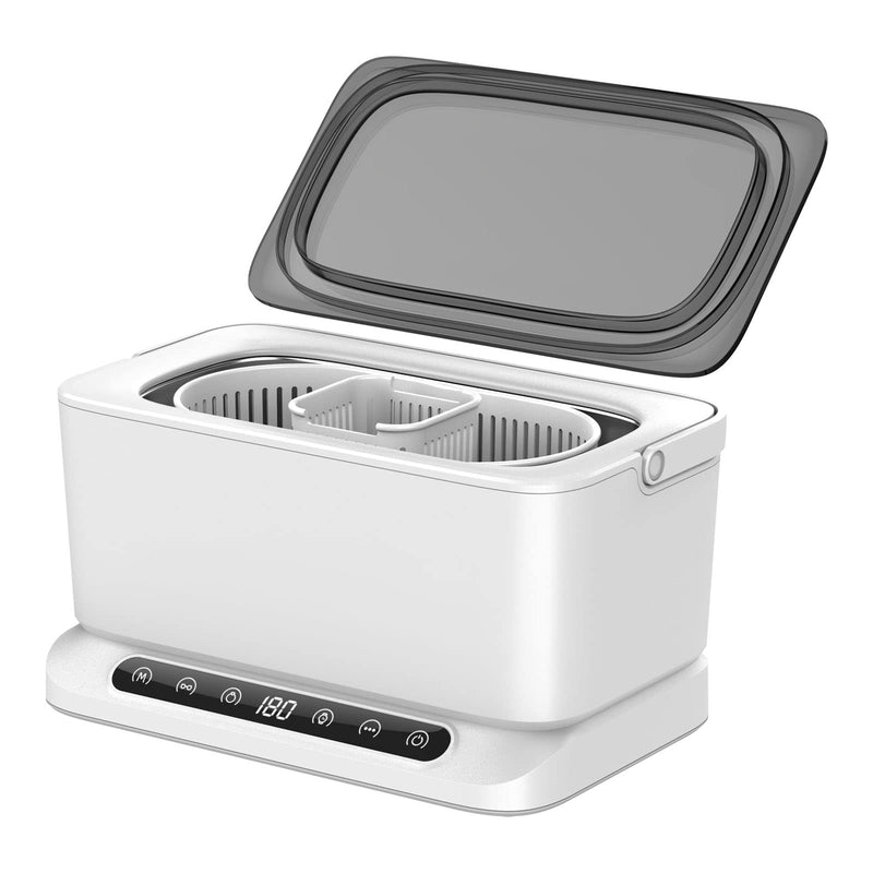 [Australia] - SWAREY 2025 New Ultrasonic Cleaner 800ML Ultrasonic Cleaner with Baskets and 4 Cleaning Modes 45000Hz Professional Ultrasonic Equipment for Dentures Jewelry Glasses Watch Coins Tool 