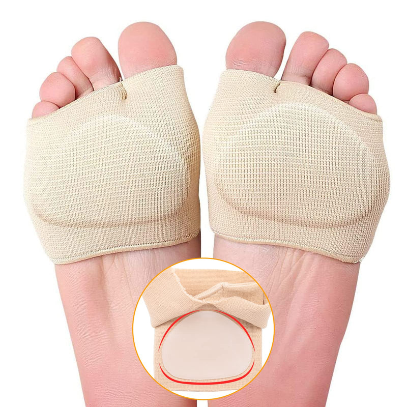 [Australia] - Metatarsal padding, ball of foot padding, forefoot forefoot pad, comfort forefoot padding, walking comfort fabric, ball of foot protection, foot soft socks for support feet (EU 35.5-38) EU 35.5-38 