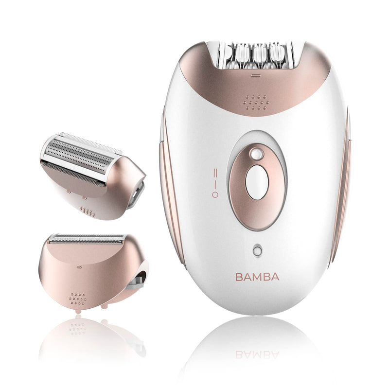 [Australia] - Cecotec wireless epilator Bamba SkinCare Depil-action. Lithium battery, 40 minutes battery life, waterproof, interchangeable heads, 2 speed settings, wireless mode SkinCare Depil action 