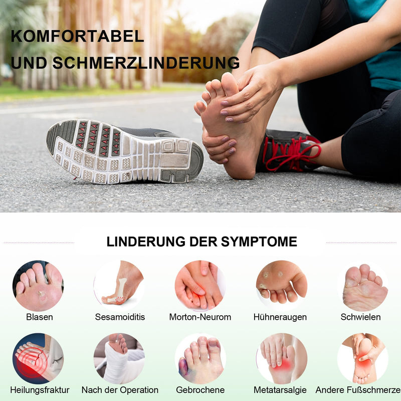 [Australia] - Metatarsal Pads for Women Men 8 Pack Fleece Surface Gel Foot Pads Bunion Cushion for Pain Relief Gel Metatarsal Pad Insoles Foot Pads for Bunion Callus Cushion Yellow 
