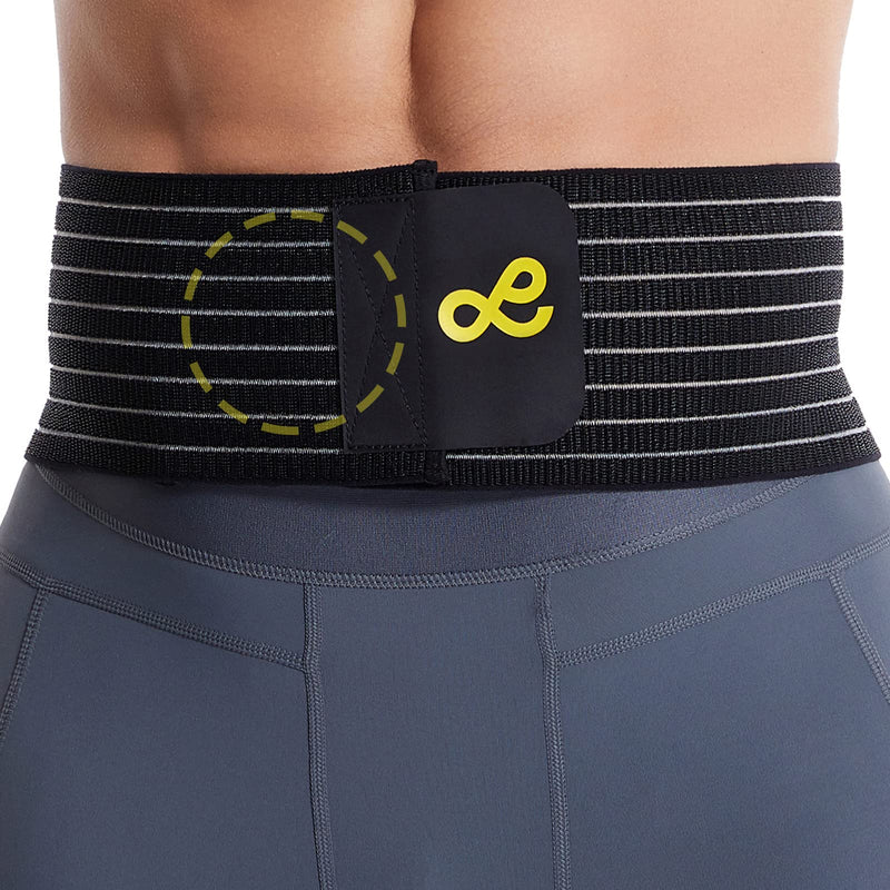 [Australia] - gagaiuco Umbilical Hernia Belt for Men and Women - Abdominal Support Bandage with Compression Pads - Navel, Belly Button, Upper Abdominal and Abdominal Hernia Prevention Aid. L1 