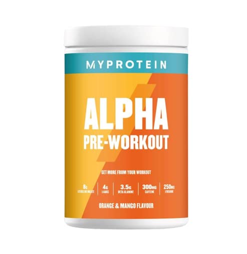 [Australia] - Myprotein Origin Pre-Workout Power with Beta Alanine and Caffeine, Orange and Mango, 600g 