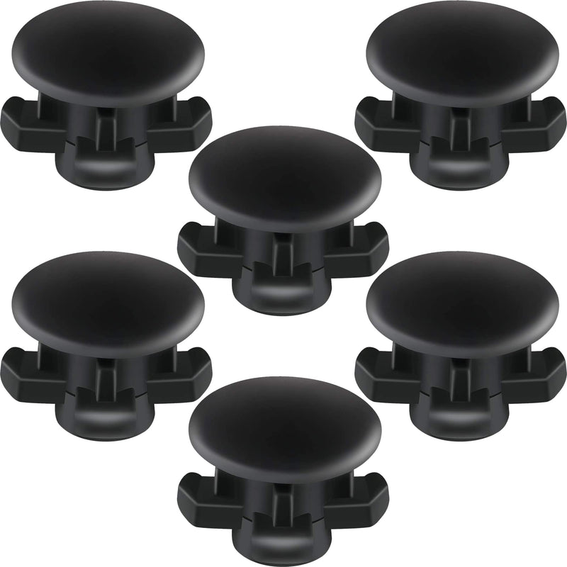 [Australia] - Replacement Tank Valves 6 Pack Compatible with Water Flossers WP900, WP112, WP250, WP300, Ultra, Nano, Traveler, VAVA, H2o (Black) Black 