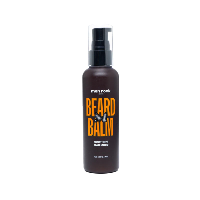 [Australia] - Men Rock Soothing Oakmoss Beard Balm - Non-Greasy Beard Conditioner & Softener, 100ml… 