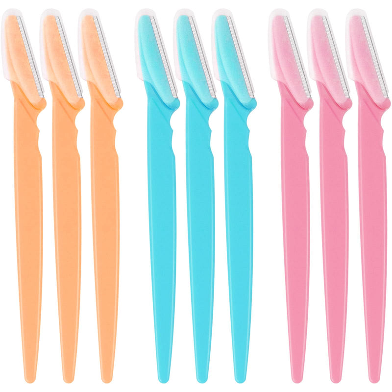 [Australia] - Qufiiry eyebrow razor, 9 pieces facial razor women, eyebrow razor for women, eyebrow shaper, for face body eyebrows women men 