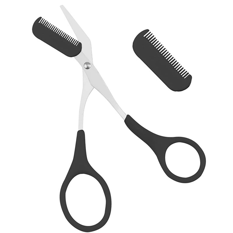 [Australia] - Eyebrow scissors for men, eyebrow scissors, eyebrow trimmer scissors, scissors for trimming eyebrows for eyebrows, professional precision eyebrow trimmer scissors with comb 