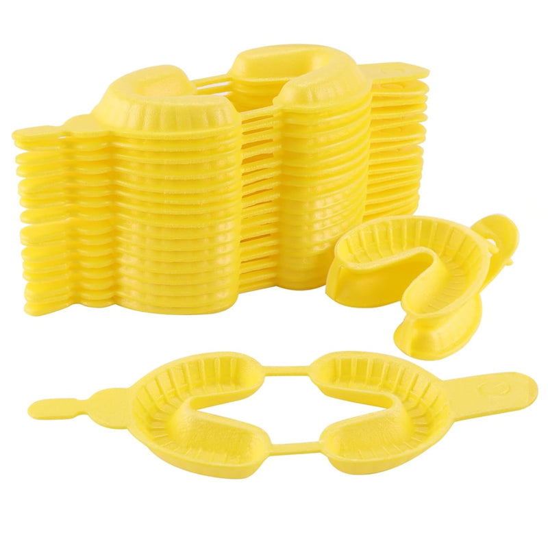 [Australia] - 50 pieces Professional fluoridation splint, CE approved | Dental Fluoride Gel Tray, Treatment and Prevention of Tooth Decay | Size M (Standard Adult) 