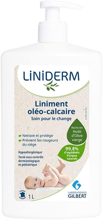 [Australia] - Gilbert Liniderm Oleo-Calcaire Organic Liniment Pump Bottle 1 L 