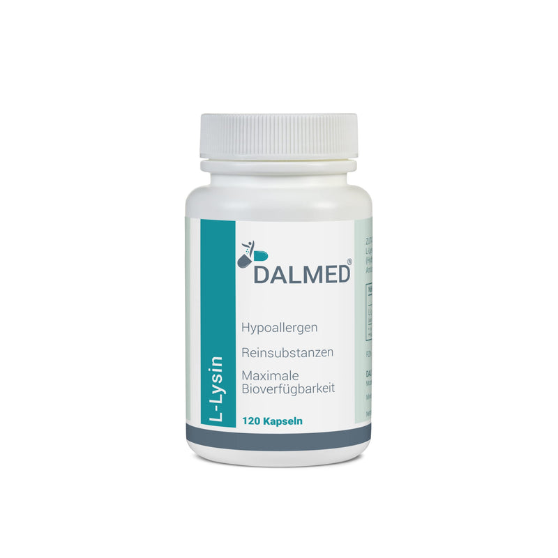 [Australia] - L-Lysine - 120 capsules (1 capsule contains: 500mg L-Lysine HCl) - Premium quality - without additives - pure and high-quality substances 