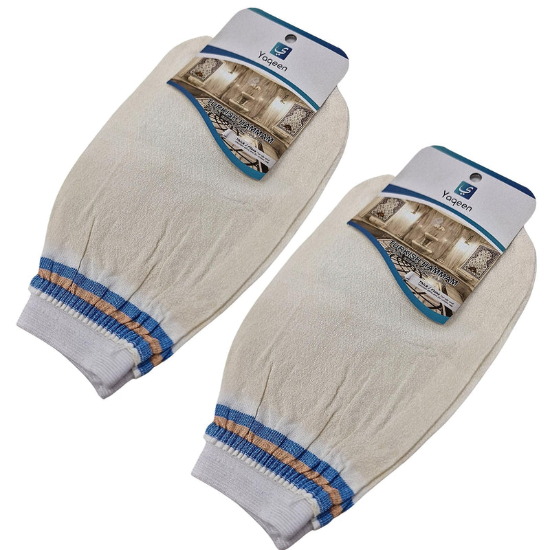 [Australia] - Kelebek Hamam Glove 2 x Turkish Bath Spa Set Body Scrub Exfoliating Spa Cellilute Remover Glove 