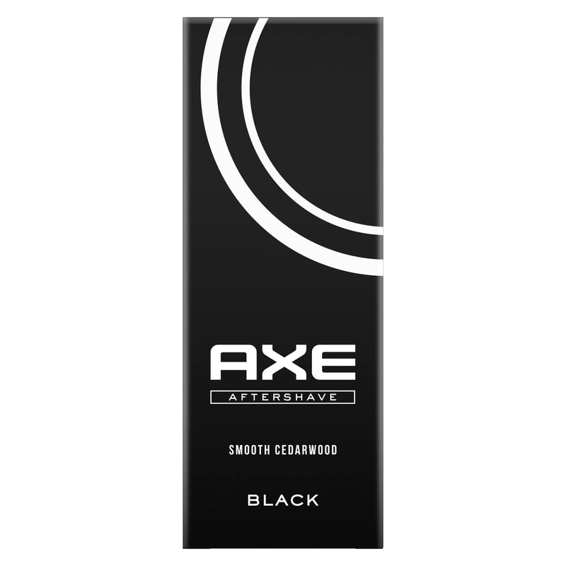[Australia] - Ax Aftershave Black for well-groomed skin with a spicy, masculine scent of cedar wood and frozen pear 100 ml 1 piece 100 g (pack of 1) 