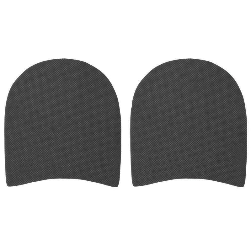 [Australia] - TOPINCN Shoe Heel Pads, Shoe Repair Rubber Heel Replacement Kit with Nails, Sandpapers, Self-Adhesive Stickers, Shoe Repair Accessories (Black) Black 