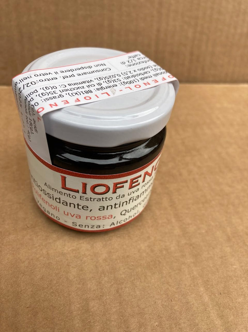 [Australia] - Liofenol 30 ml - Natural antioxidant and anti-inflammatory agent - Polyphenols, Resveratrol, Quercetin - Lyophilized extract of fermented organic red grapes 