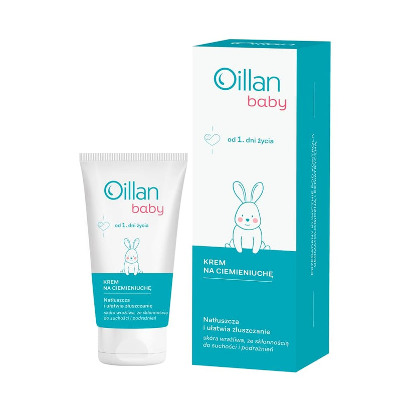 [Australia] - OILLAN baby cream against cradle cap | Zincifies the skin & makes dandruff removal easier | With urea, arginine & lactic acid | Dermatologically & pediatric tested | For sensitive baby skin | 40ml 