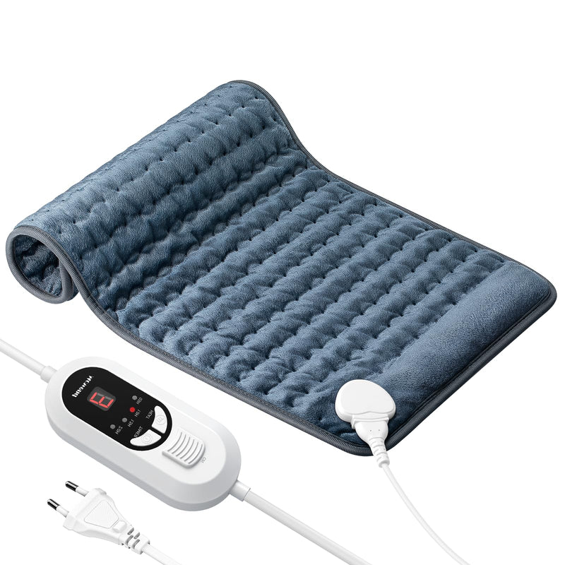 [Australia] - Mowend heating pad with automatic switch-off, electric heating pad with 6 heating settings, quick heating and machine washable, pain relief, gifts for wife, mom, dad, 30x60cm 30x60cm gift for mom 