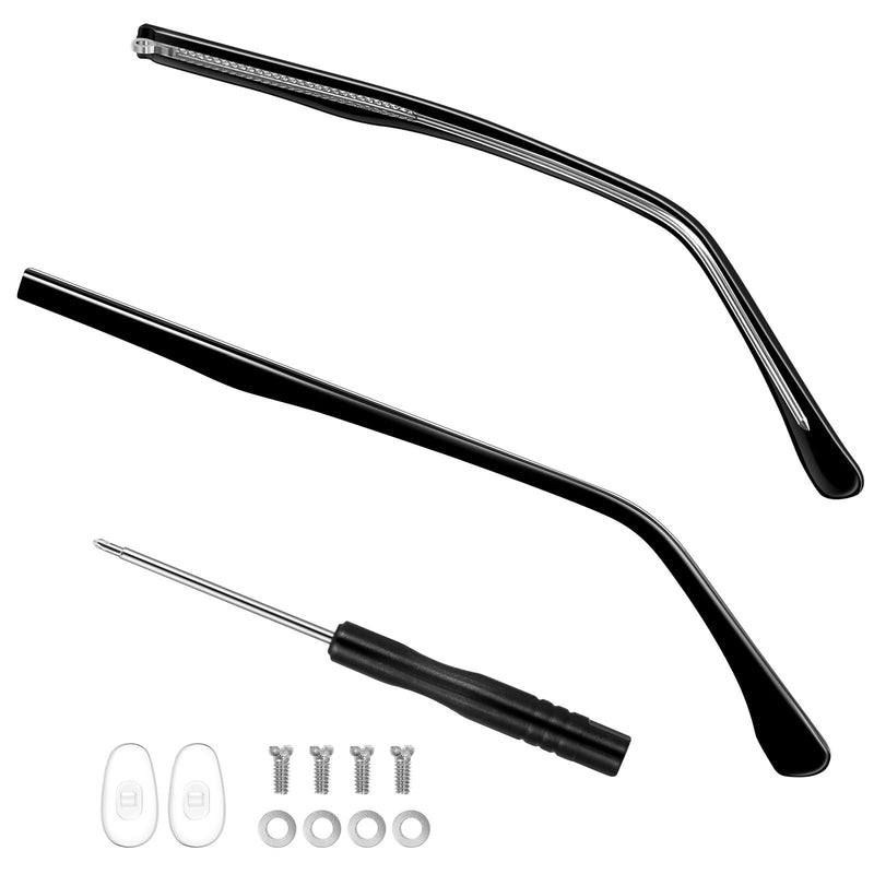 [Australia] - Operitacx 1 pair of glasses temples for changing, universal glasses frame holders, glasses legs, glasses accessories 