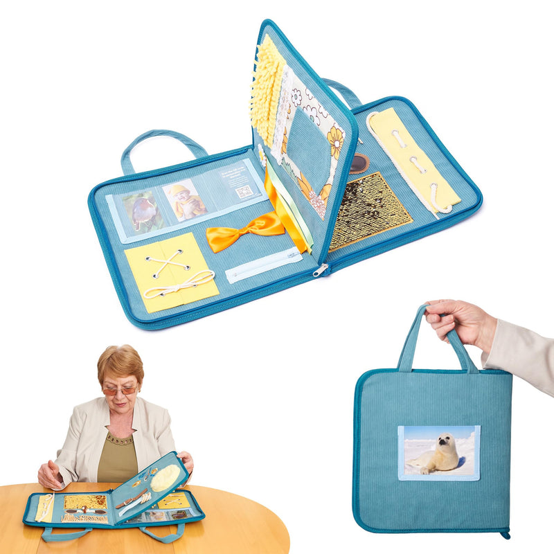 [Australia] - ODOXIA nest pillow for dementia sufferers | Dementia employment hands | Dementia toys for adults with Alzheimer's | Dementia nesting blanket, employment for seniors, dementia muff games for seniors (Pages) 