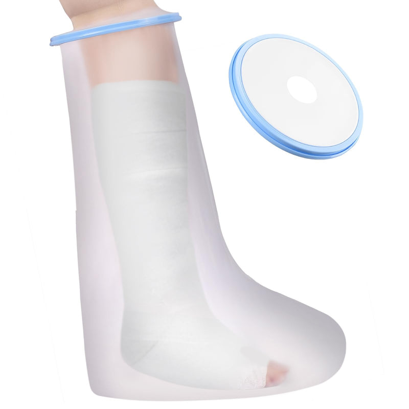 [Australia] - Apasiri Plaster Shower Protection Leg Adults, Cast Protection Lower Leg Waterproof for Plaster Bandages, Bandages, Leg Protection Showering Keep Your Leg Dry Adult Lower Leg 