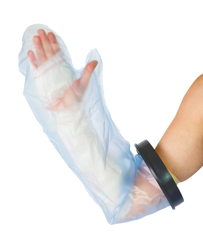 [Australia] - PEPE - Short waterproof arm protector for plaster casts (50 cm), water protection for plaster casts, plaster protection waterproof arm adults, arm protection when bathing, shower protection arm short arm (50 cm) 