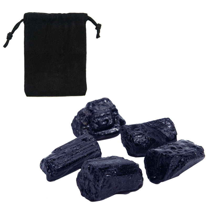 [Australia] - Black Tourmaline Raw Stone Crystals Natural Stone de 20 a 30mm 100g, Natural Raw Stones, Semi-Precious Stones Natural Raw Stones for Crystal Therapy Rock Decor Meditation Gemstone Water 