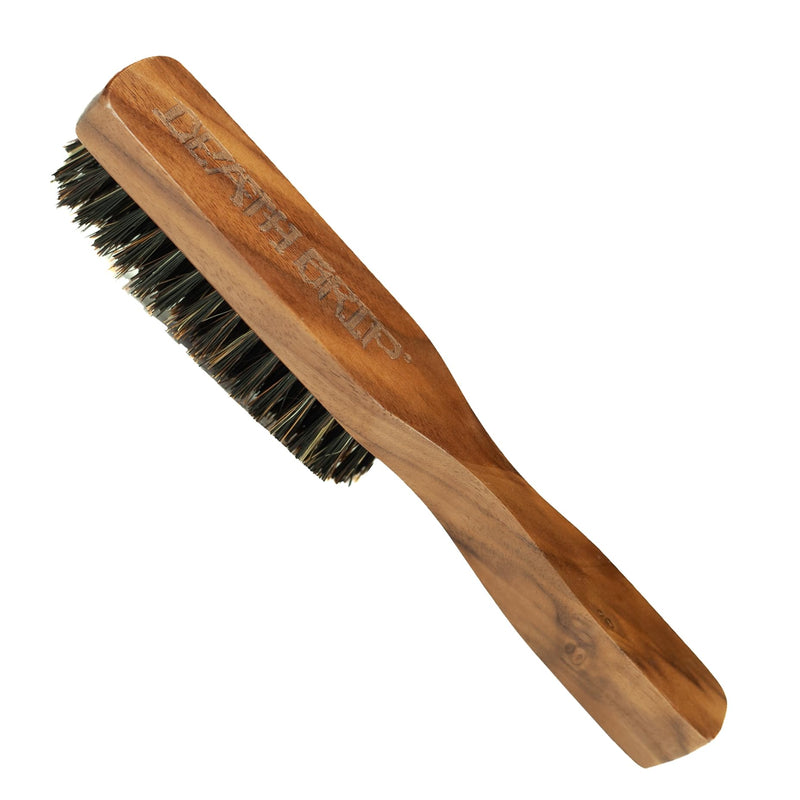 [Australia] - Wooden beard and mustache brush Wooden brush for beard and hair care 