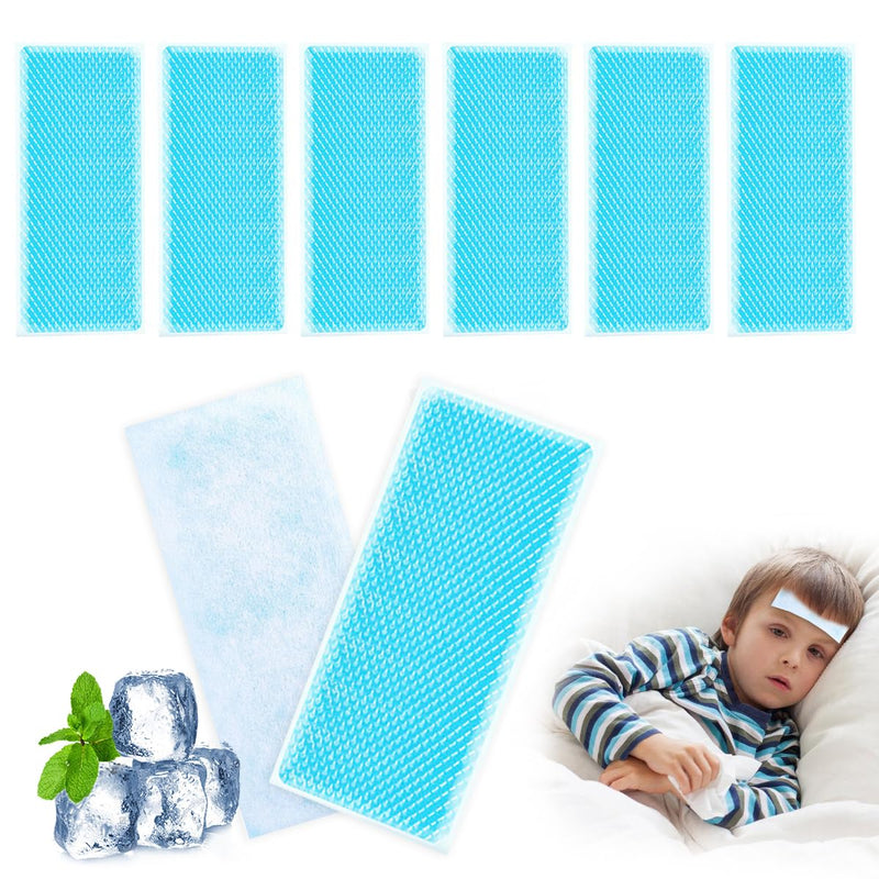 [Australia] - Pack of 50 cooling plasters, cooling pads gel, instant cold compress, heat stroke cooling plasters, for fever cooling and other symptoms 