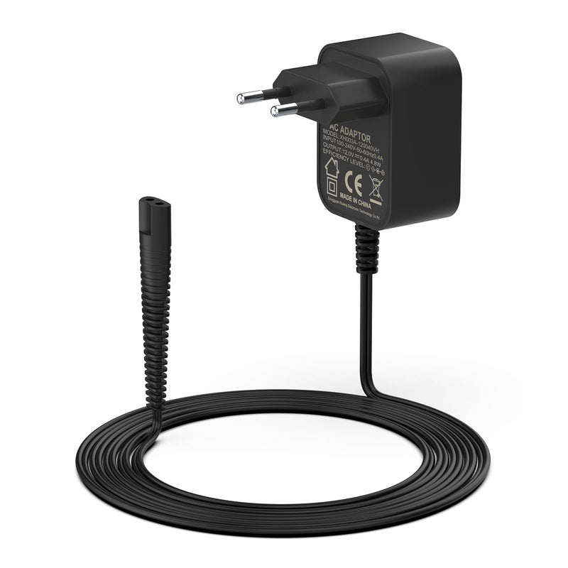 [Australia] - 12V charging cable charger for Braun shaver series 9 8 7 6 5 3 1 Silk epil series 9 7 5 type 492 5544 5542 5210 5408 3030s 3020s 3010s 3090cc 5050cc 190s 790cc 760cc epilator power supply charger cable 1.5m 