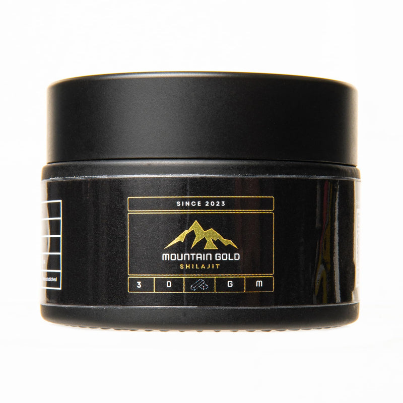 [Australia] - Mountain Gold Shilajit Resin, Original Himalayan Organic Shilajit 30g - Gold Grade 100% pure, Rich in Fulvic & Humic Acid, Minerals, Immune System & Vitality Booster, Vegan Dietary Supplement 