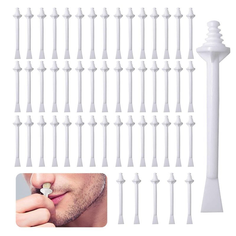 [Australia] - Wekuw 100 pieces nose hair wax set, nose wax sticks, nose wax applicators, nose wax set, men's nasal hair wax stick, suitable for quick nose hair removal 