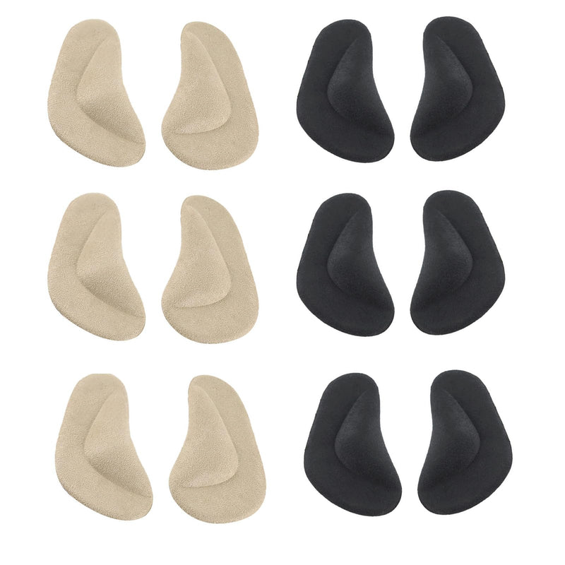 [Australia] - 6 pairs of arch pads, gel arch support insoles, flat foot insoles, high arch orthopedic insoles, silicone foot insoles insoles for foot pressure and foot pain relief 