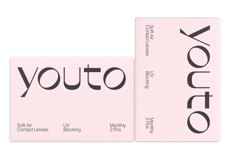[Australia] - youto soft monthly lenses, pack of 4, UV protection and high wearing comfort, BC 8.5 mm, DIA 14.0 mm -3.25 diopters 