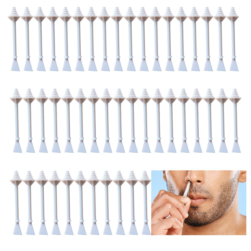 [Australia] - Pack of 100 nose hair wax, nose wax sticks applicators, nostril cleaning removal, available for men and women 