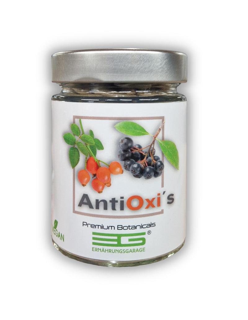 [Australia] - AntiOxi´s – 150 capsules | Plant complex with very high antioxidant content | recommended with every meal | NO extracts, additives or insects | Premium botanicals from the nutrition garage 