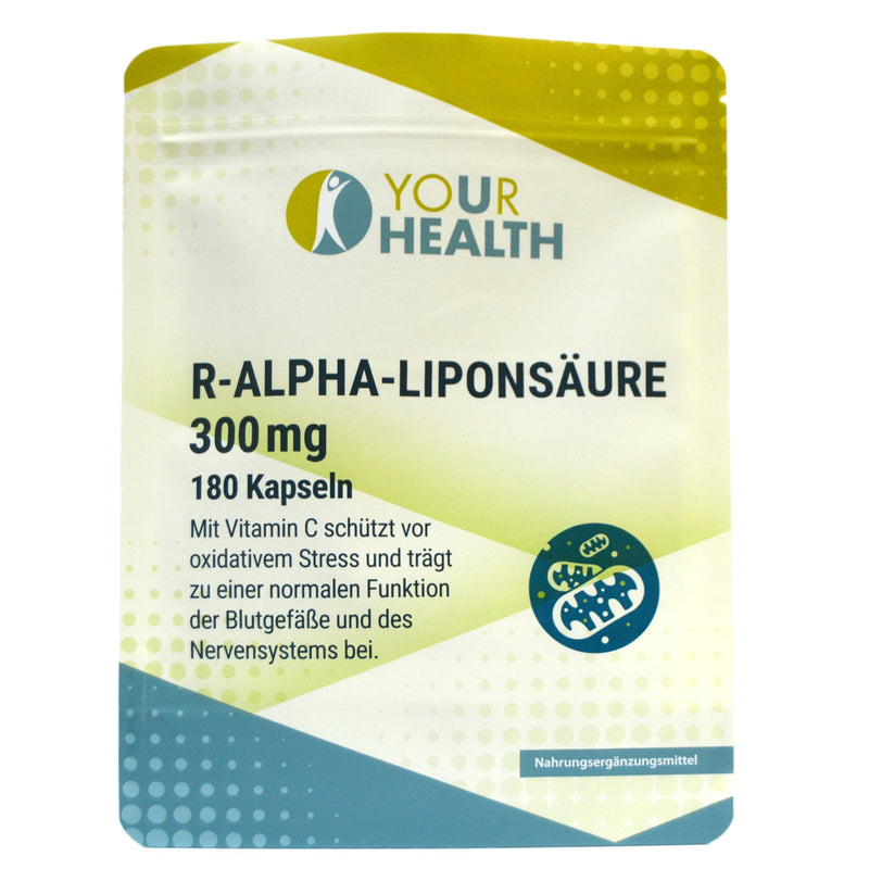 [Australia] - R-alpha lipoic acid 300 mg 180 capsules 76 g - with vitamin C 
